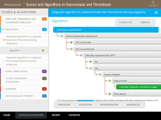 Haemoscore android App screenshot 1